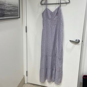 Size small lightly worn purple floral abercrombie dress